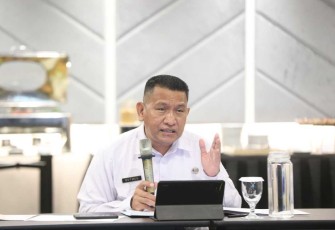 Kepala Biro Hukum, Organisasi dan Kepegawaian BNPP Gutmen Nainggolan 
