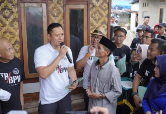 Menteri ATR/BPN Agus Harimurti Yudhoyono 