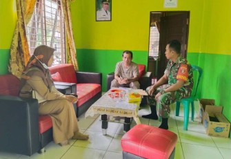 Puldata di kantor desa binaan 
