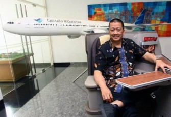 Direktur Utama Garuda Indonesia Irfan Setiaputra 