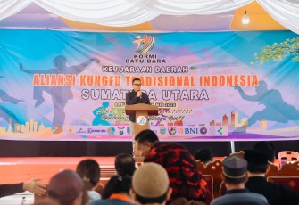 Bupati Batu Bara Buka Kejurda AKTI Sumut 