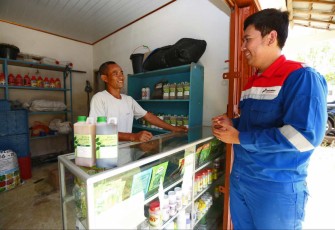 Salah satu usaha warga desa binaan PGN