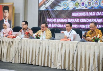 Rapat Konsolidasi Data Penerimaan Pajak Bahan Bakar Kendaraan Bermotor 