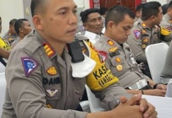 Kasat Lantas Polres Tapanuli Selatan (Tapsel), AKP Danil Saragih, SH, MH