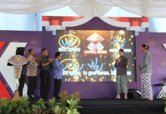 Peresmian program Caping Keren