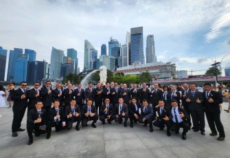 Peserta PPRA LXVI Lemhanas RI di Singapura 