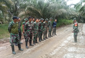 Personil Satgas TMMD TA 2024 Kodim 0204/DS Giat Apel 