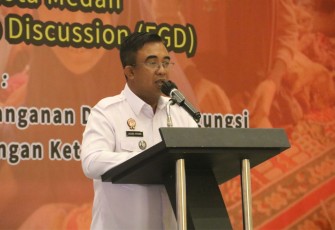 Kakanwil Kemenkumham Sumut dalam Gelaran FGD sekaligus Resmikan Buku.