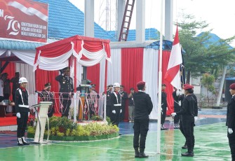 Peringatan Hari Pengayoman ke-79 di Gelar Kanwil Kemenkumham Sumut dipimpina  Agung Krisna