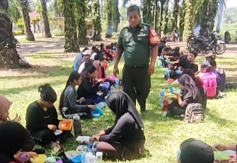 Serka Sunar berikan pembinaan Teritorial secara terus menerus kepada pelajar