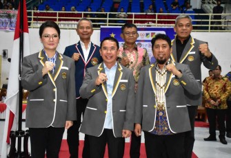 Pelantikan pengurus Taekwondo Provinsi Sulteng