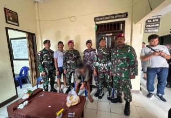Pelaku penyelundupan sabu di perbatasan 