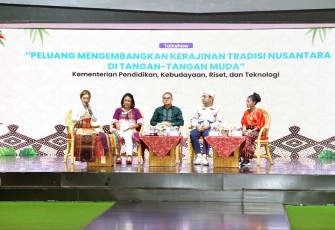 Gelar wicara dalam pameran Kriyanusa 2024