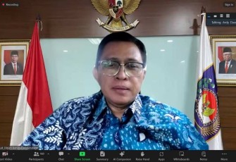 Dirjen Bangda Kemendagri Restuardy Daud 