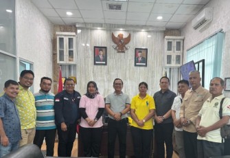 Kalapas kelas I Medan Sinergi Bersama Tim Media Unit Kanwil Kemenkumham Sumut