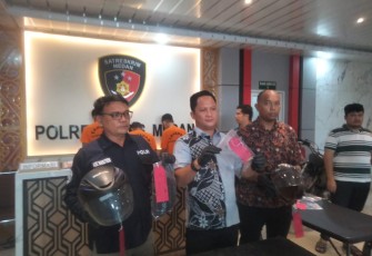 Polrestabes Medan Berhasil Bekuk Komplotan Curanmor.