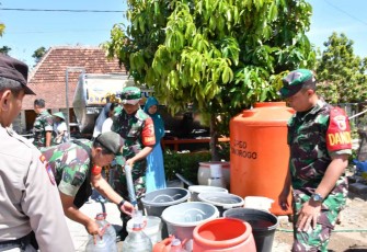 Dropping air bersih warga desa binaan