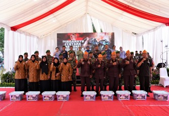 Kegiatan Gabungam Dalam Rangka HUT TNI ke-79 Digelar Kodam I/BB Bertempat di Rumkit Medan.