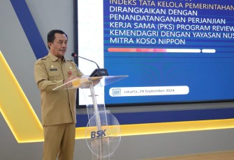 Kepala BSKDN Kemendagri Yusharto Huntoyungo