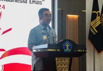 Kakanwil Kemenkumham Sumut Agung Krisna Pimpin Upacara Peringatan Hari Kesaktian Pancasila Tahun 2024.