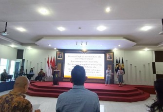 Kanwil Kemenkumham Sumut Gelar Ibadah Rutin Bina Umat Kristen.