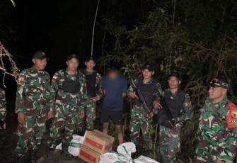 Penyelundupan miras ilegal di perbatasan 
