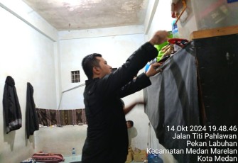 Rutan Labuhan Deli Gelar Razia Rutin