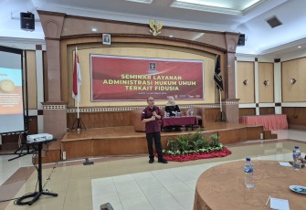 Kanwil Kemenkumham Sumut Jadi Pembicara dalam Gelaran Seminar