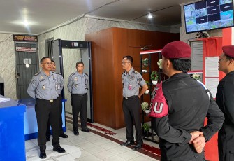 Soetopo Beruto Lakukan Monev di Lapas Narkotika Pematang Siantar