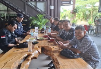 Wartawan Unit Kanwil Kemenkumham Sumut Bahas Agenda Kerja Usai Bertemu Karutan Labuhan Deli