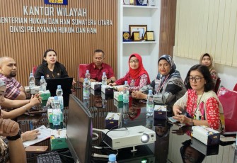 Kanwil Kemenkumham Gelar Rapat Evaluasi