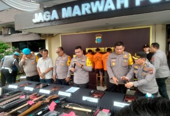 URC Anti Begal Reskrim Polrestabes Medan Tembak Ketua Geng Motor.