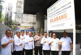 Kanwil Kemenkumham Sumut Lakukan Pemasangan Plang Pada Aset Ex BLBI.