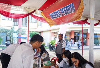 Kakanwil Kemenkumham Memantau Pelaksanaan Seleksi SKD