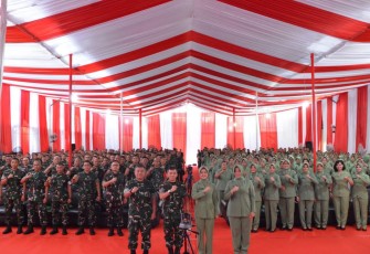 Pangdam I/BB Lakukan Kunjungan Kerja ke Markas Korem 032/Wirabraja Kota Padang.
