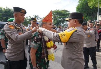 Pangdam I/BB Lakukan Kunjungan Silaturahmi Ke Markas Polda Sumbar