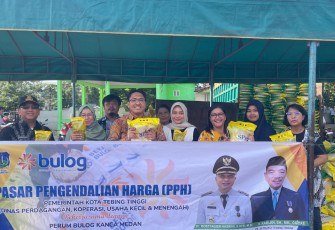 Pemkot Tebing Tinggi Kembali Gelar Pasar Pengendalian Harga 