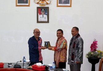 Pemkot Tebing Tinggi Terima Kunjungan Kerja Pemkab Sintang