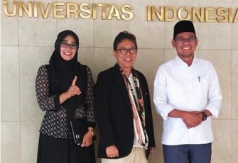 Twonhall Meting FISIP UI, Puskapol dan PWI Depok