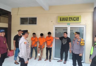 Komplotan Begal Berhasil Diamankan Polrestabes Medan.