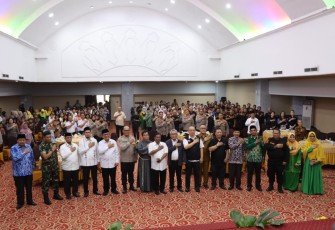Doa Bersama Pilkada Damai Dihadiri Kapolrestabes Medan.