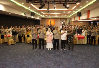 Kapolrestabes Bertemu Sejumlah Mahasiswa dan Pelajar Terdaftar Pemilih Pemula.