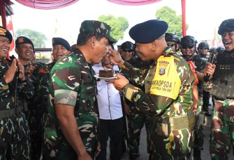 Kodam I/BB dan Jajaran pada HUT Brimob ke-79 