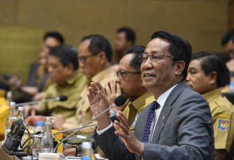Menkum RI Sampaikan Komitmen Pemerintah.