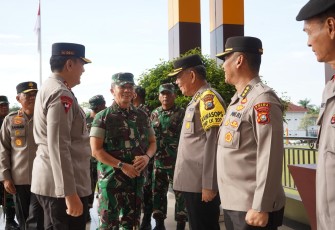 Giat Pangdam I/BB ke Mako Polda Riau.