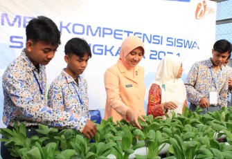 Lomba Kreativitas Siswa SMK Angkasa 2024 di Bandung, Kamis (21/11)