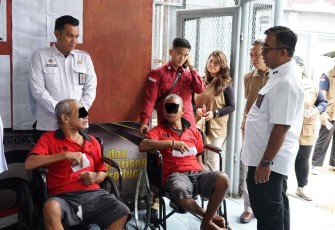 Didampingi Kadivpas Kemenkumham Sumut Agung Krisna Kunjungi Lapas dan Rutan Pastikan Pemenuhan HAM Warga Binaan