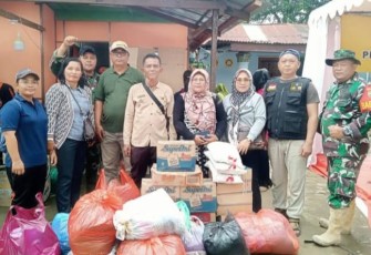 Penyerahan Bantuan Bencana Banjir di Kec.Patumbak