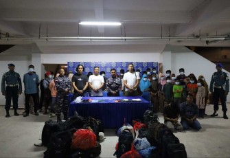 Lanal Dumai press release gagalkan pemberangkatan PMI Non Prosedural 