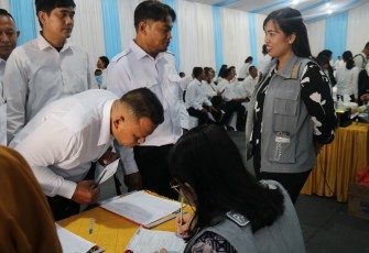 Pelaksanaan Seleksi Calon Pegawai PPPK Kemenkumham Tahun 2024.